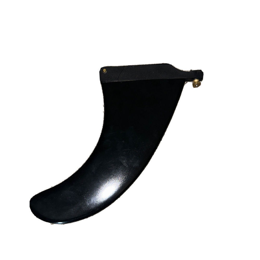 Replacement Inflatable Paddleboard Fin -- 8", Black, includes Toolless SUP bolt